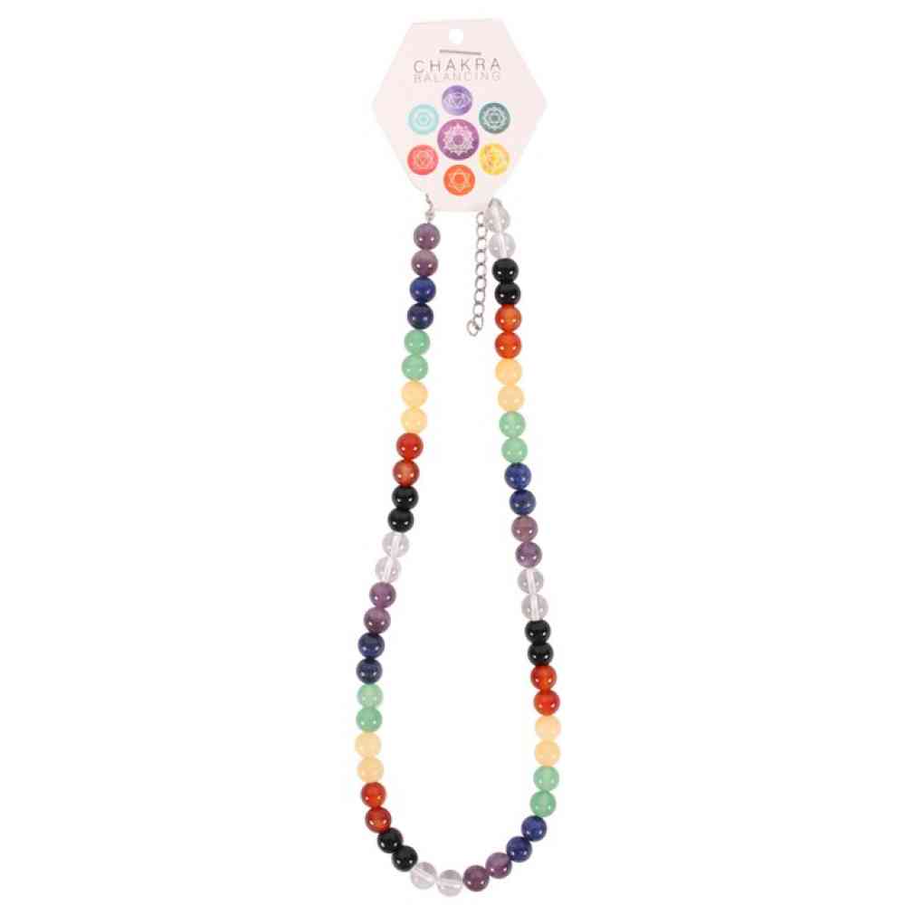 Something Different - Sphere chakra Necklace - Multicolours